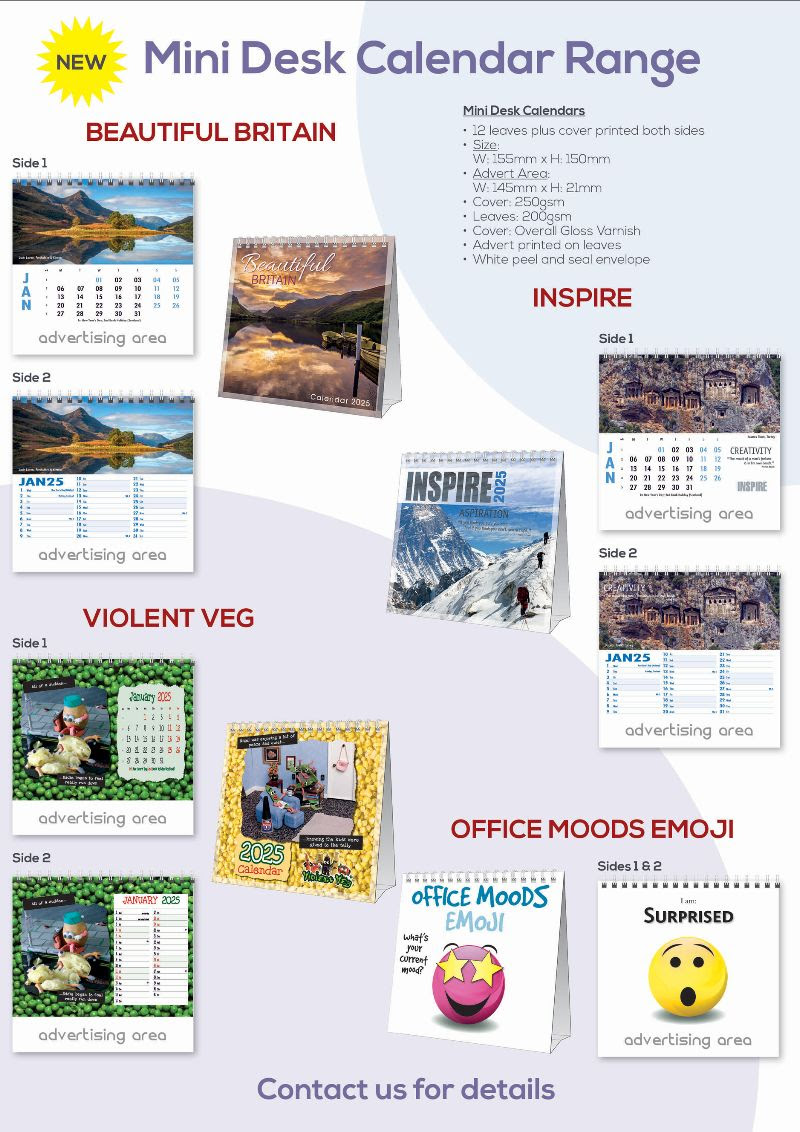 MiniDeskCalendars