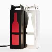 Wine Carrier That Becomes A Lamp