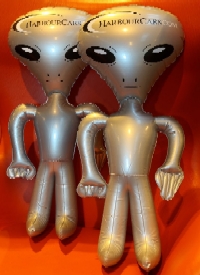 Inflatable Aliens at the NEC